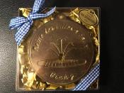 Médaille en chocolat - Vichy, reine des villes d'eaux