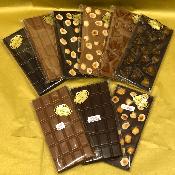 Tablettes en chocolat